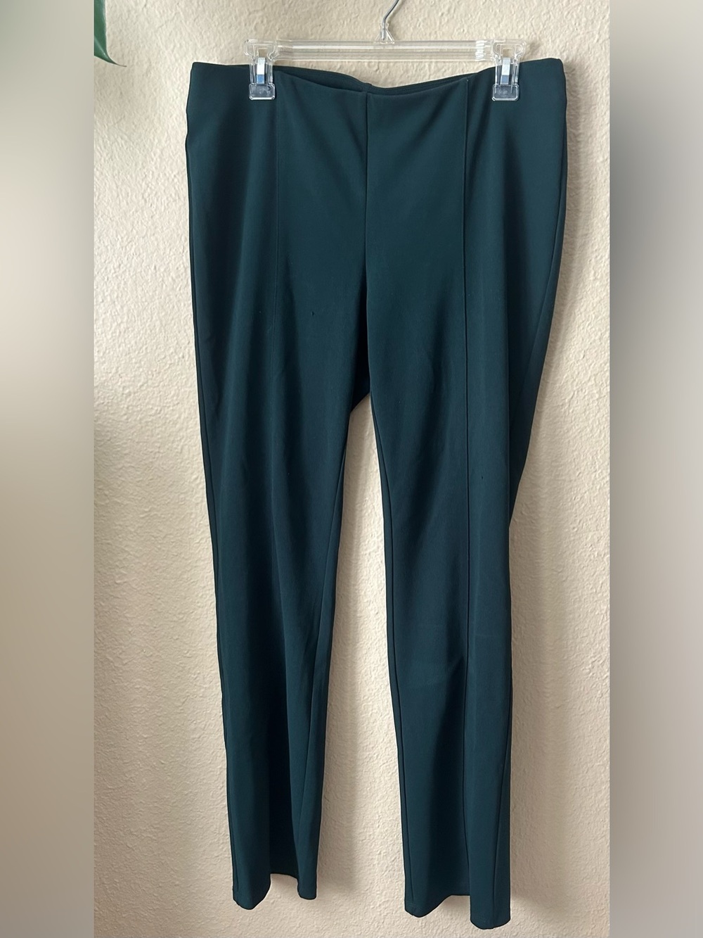 retrology Teal Tailored Stretch Trousers